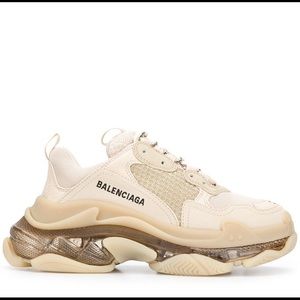 Balenciaga Triple S Off White Nude/Beige - Size 6